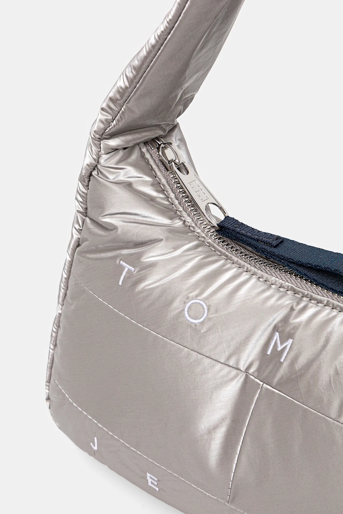 Tommy Jeans poșetă argintiu AW0AW18066