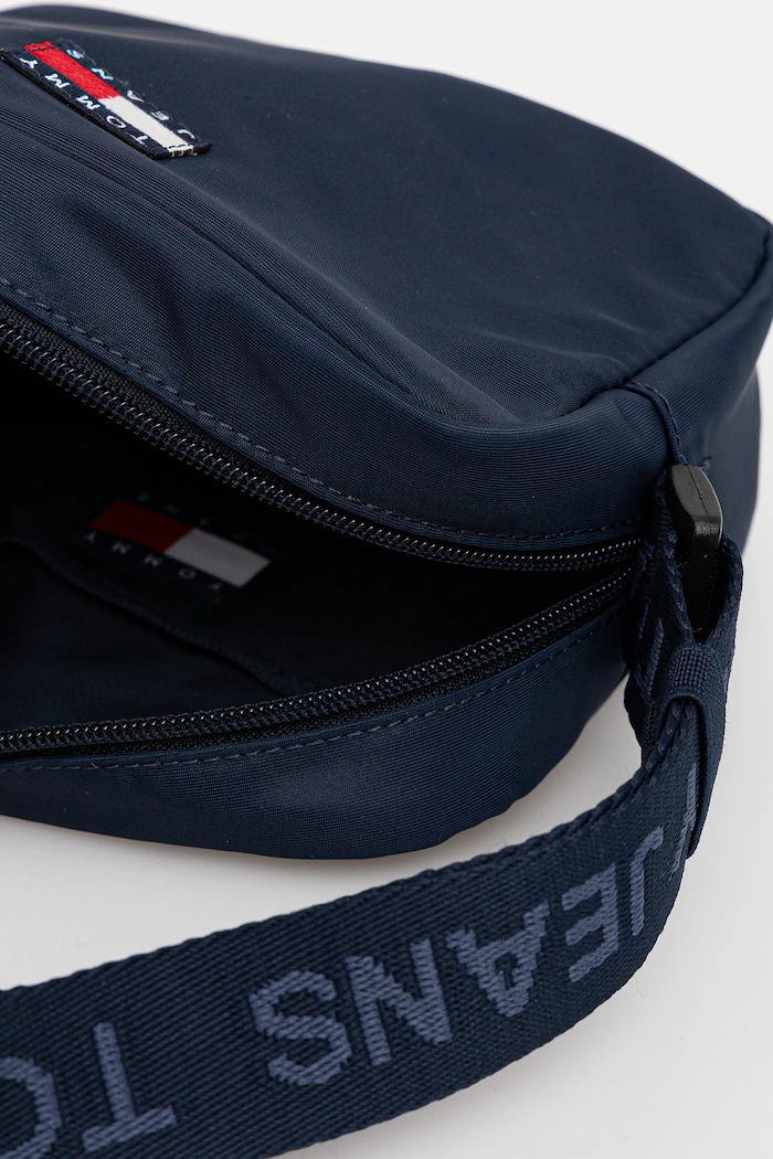 Kabelka Tommy Jeans AW0AW18070 tmavomodrá