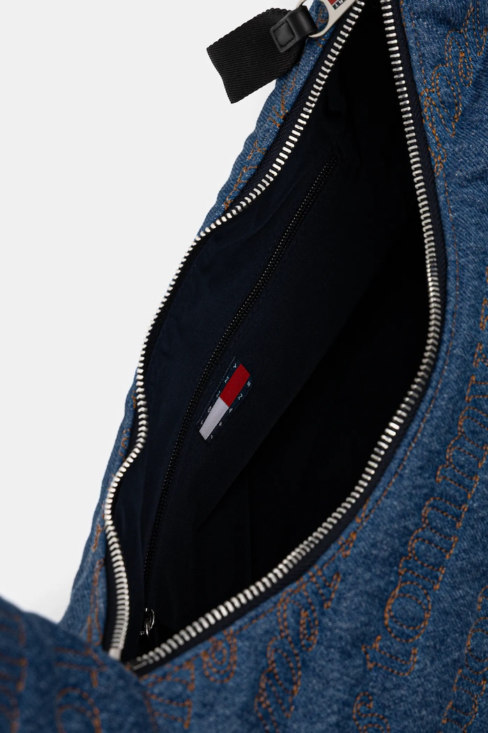Kabelka Tommy Jeans AW0AW18265 modrá