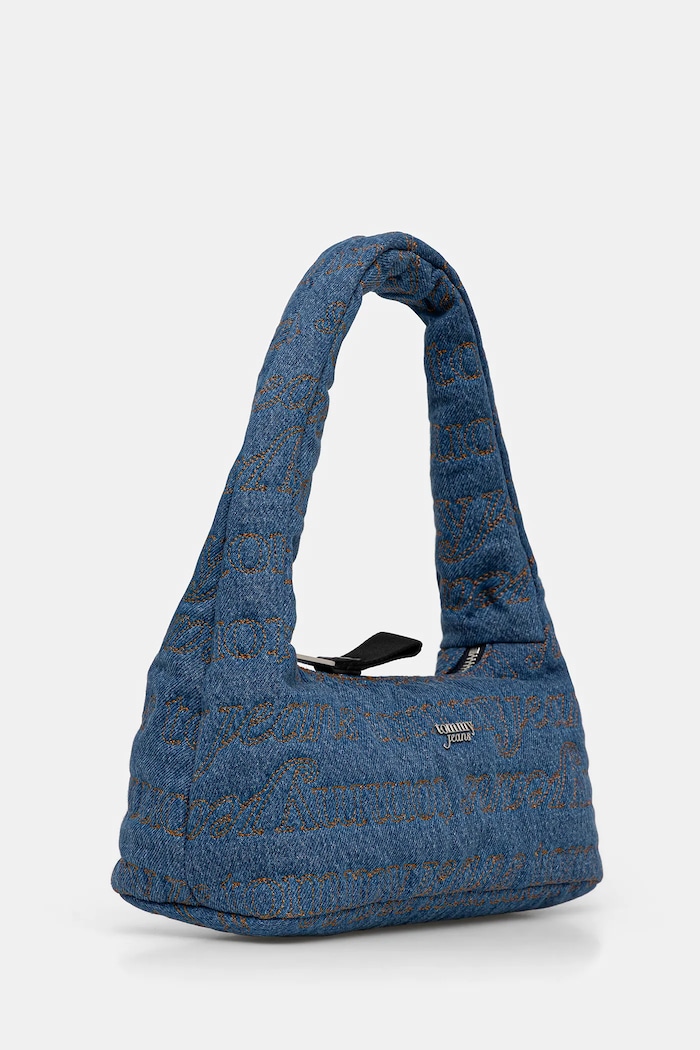 Tommy Jeans geantă de blugi AW0AW18266 albastru SS26