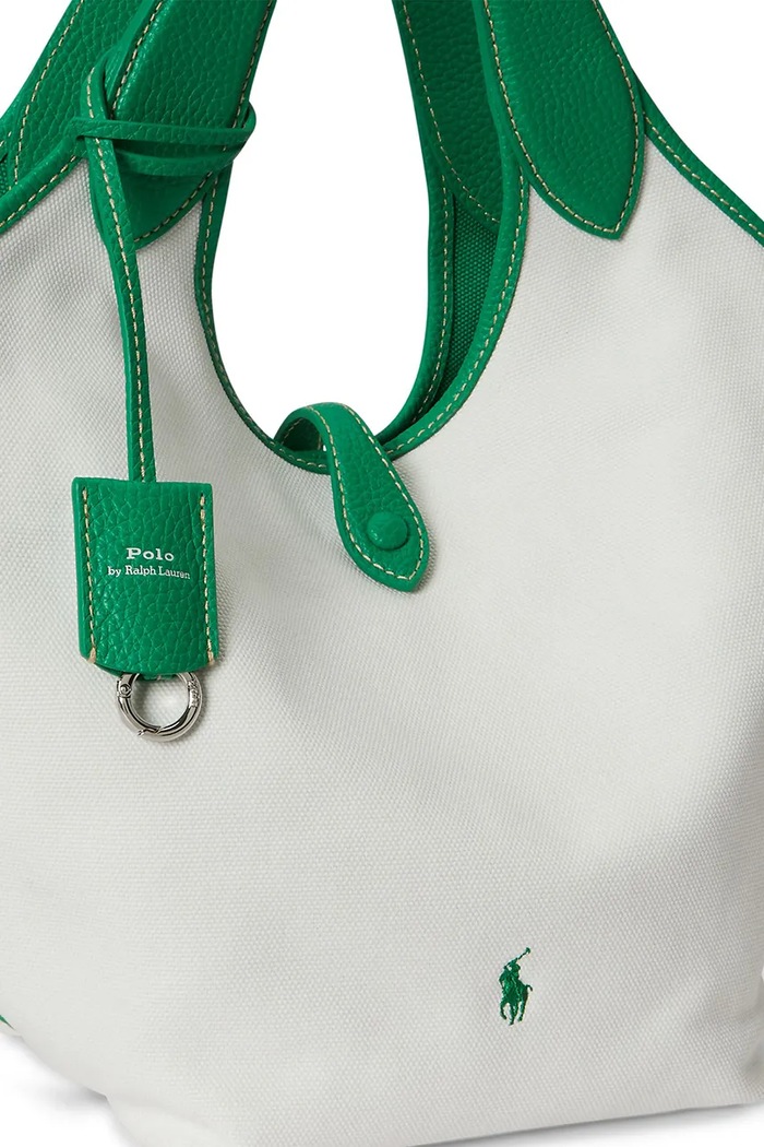 Τσάντα Polo Ralph Lauren 428967740 λευκό