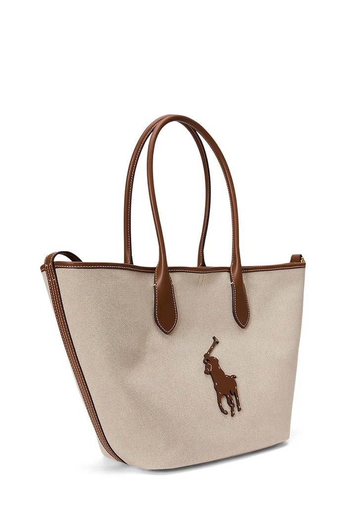 Τσάντα Polo Ralph Lauren 428P05483 μπεζ SS26