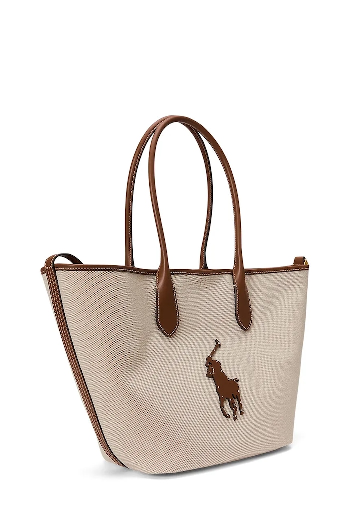 Τσάντα Polo Ralph Lauren 428P05483 μπεζ SS26