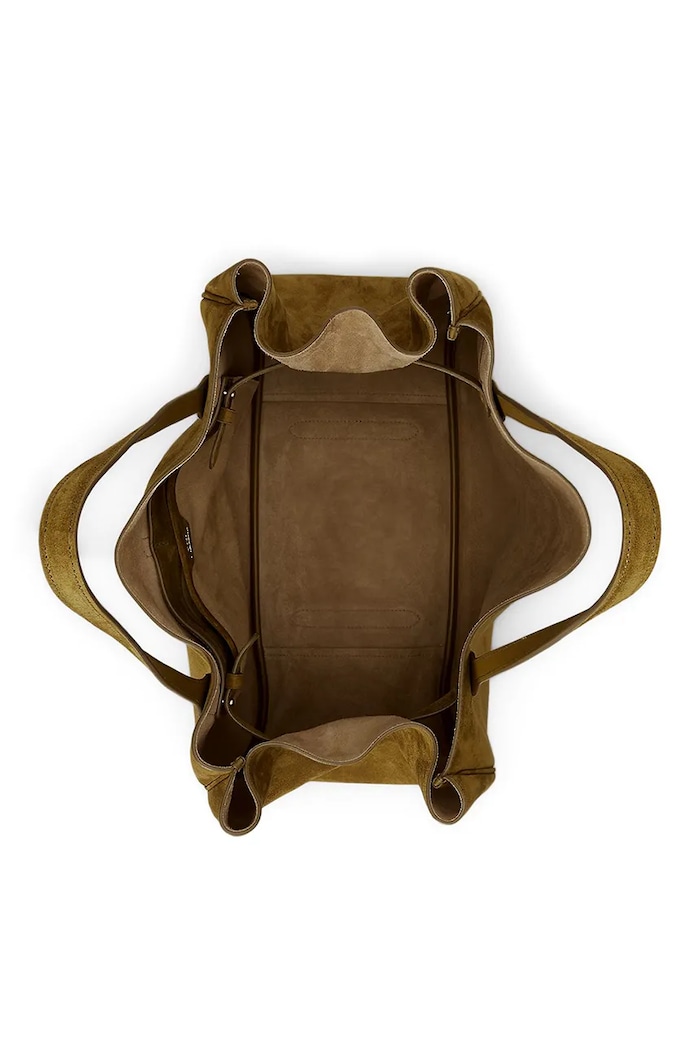 Semišová kabelka Polo Ralph Lauren hnedá 428960630