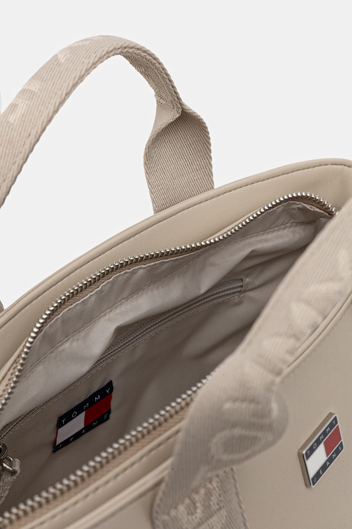 Tommy Jeans kézitáska AW0AW18063 bézs