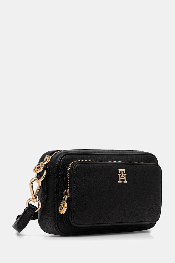 Kabelka Tommy Hilfiger AW0AW18120 čierna SS26