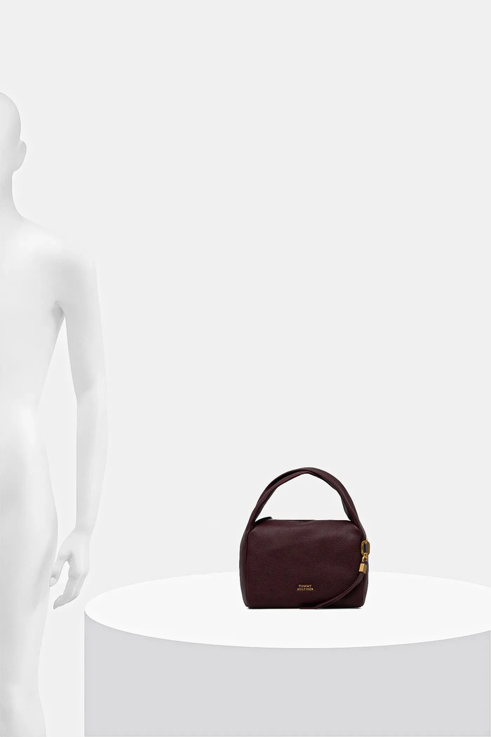 Kožená kabelka Tommy Hilfiger AW0AW18150