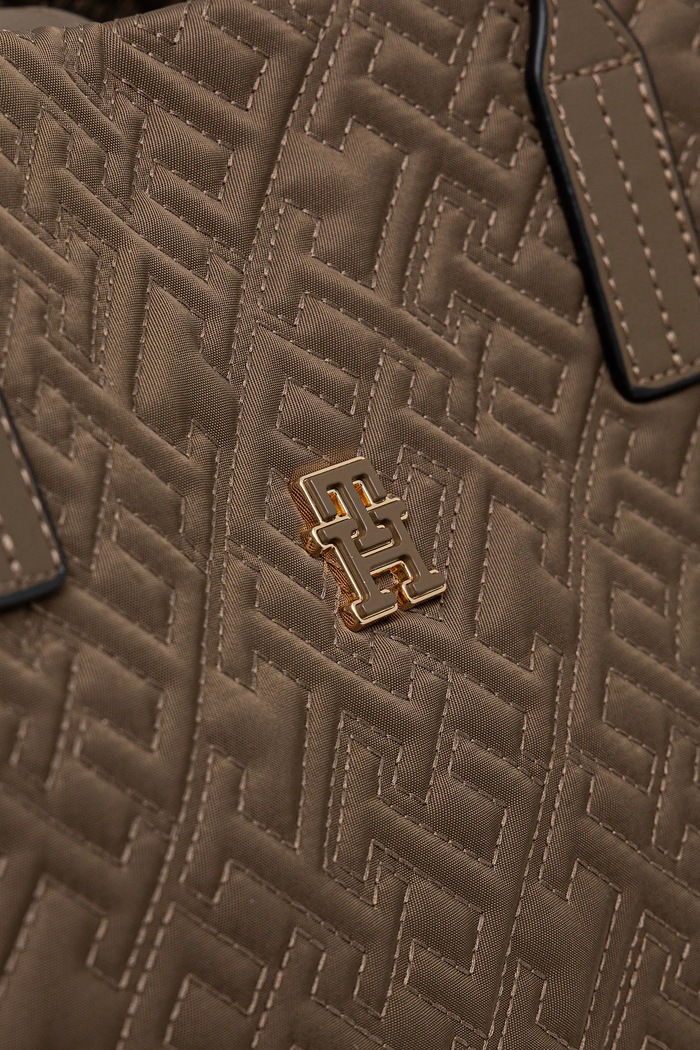 Kabelka Tommy Hilfiger AW0AW18163 béžová