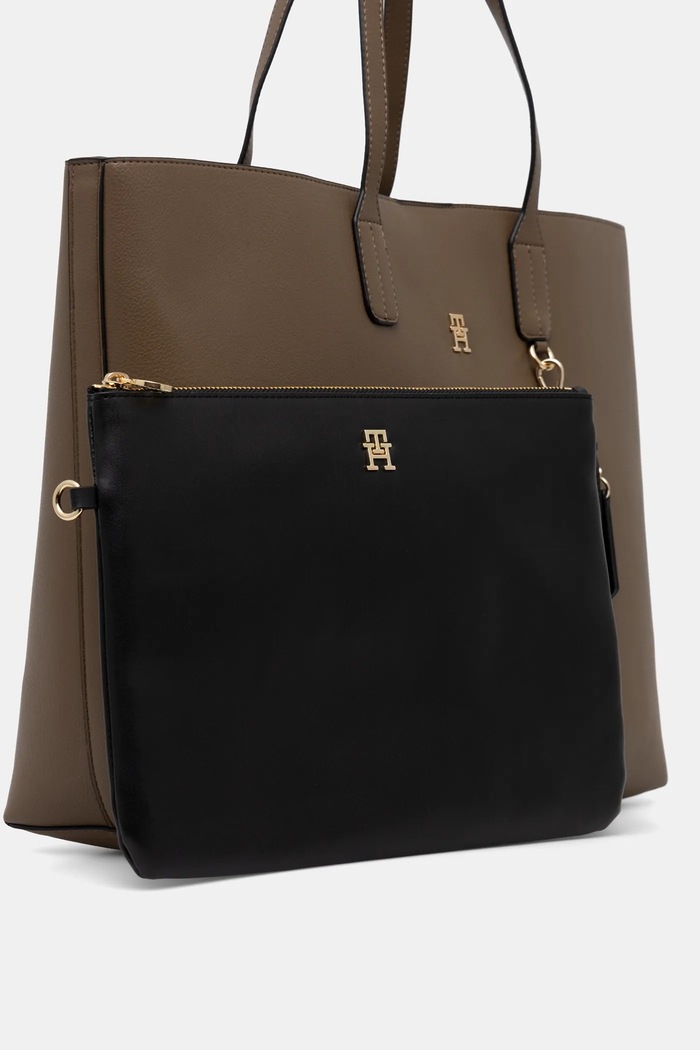 Kiegészítők Tommy Hilfiger kézitáska AW0AW18173 bézs