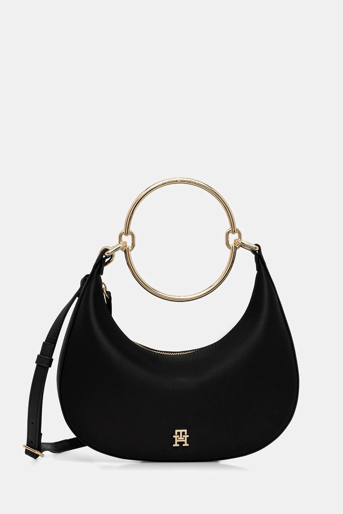 Tommy Hilfiger kézitáska textil fekete AW0AW18236