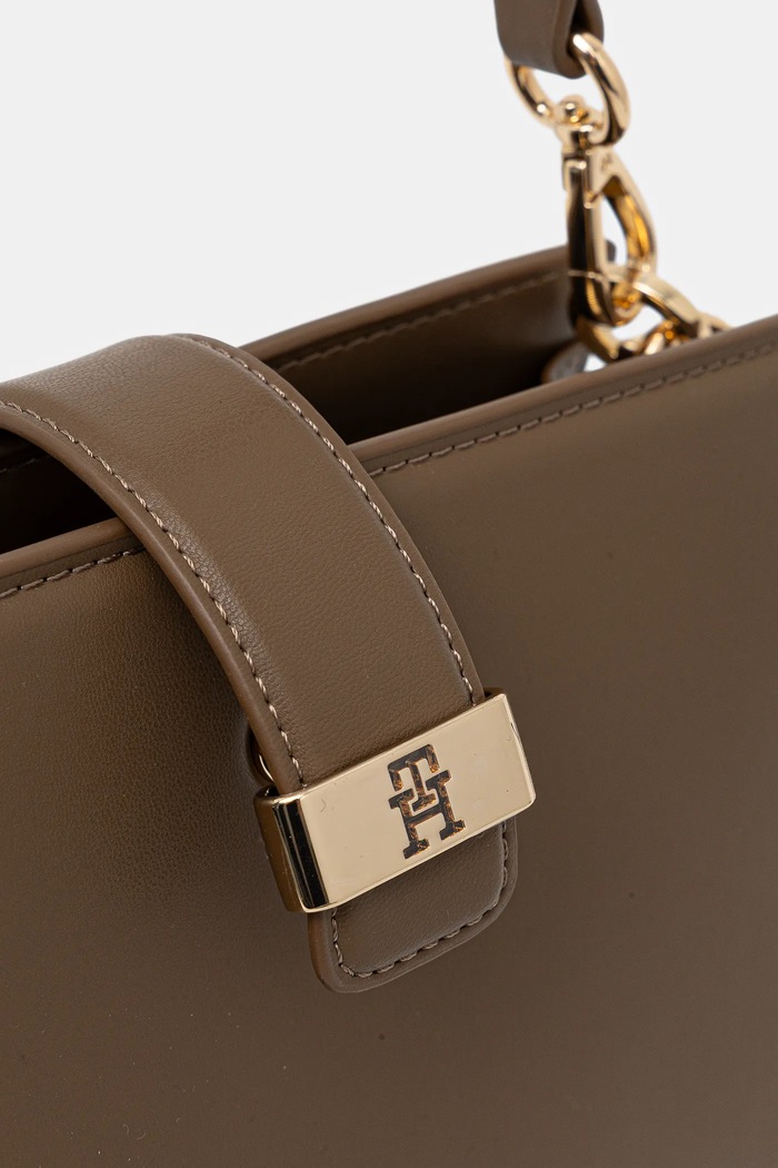 Kabelka Tommy Hilfiger béžová AW0AW18286