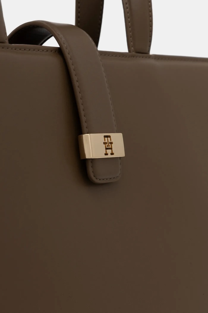 Kabelka Tommy Hilfiger béžová AW0AW18287
