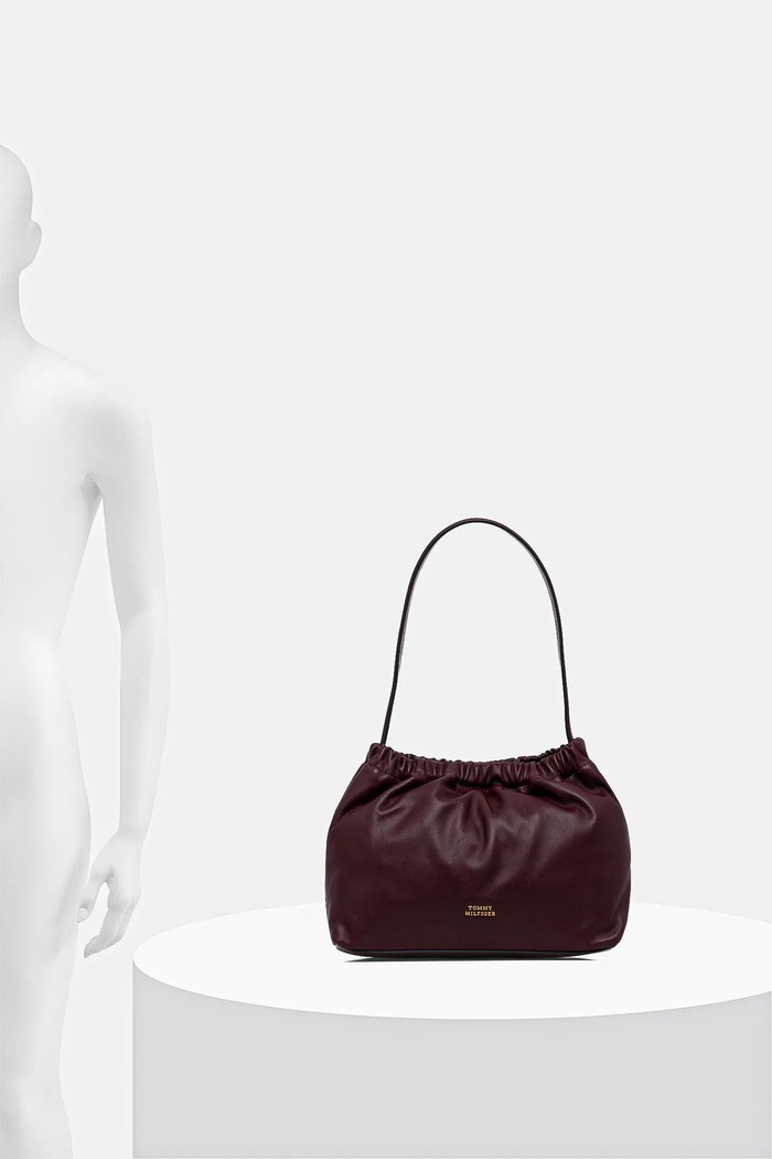 Tommy Hilfiger poșetă de piele AW0AW18307