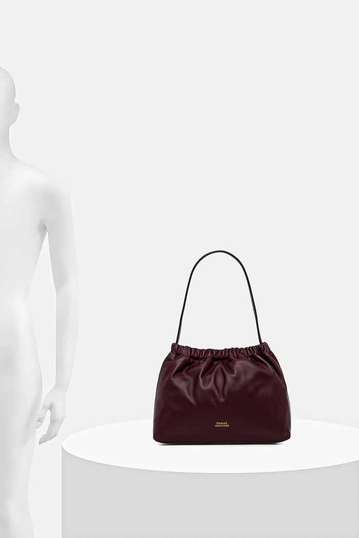 Tommy Hilfiger poșetă de piele AW0AW18307