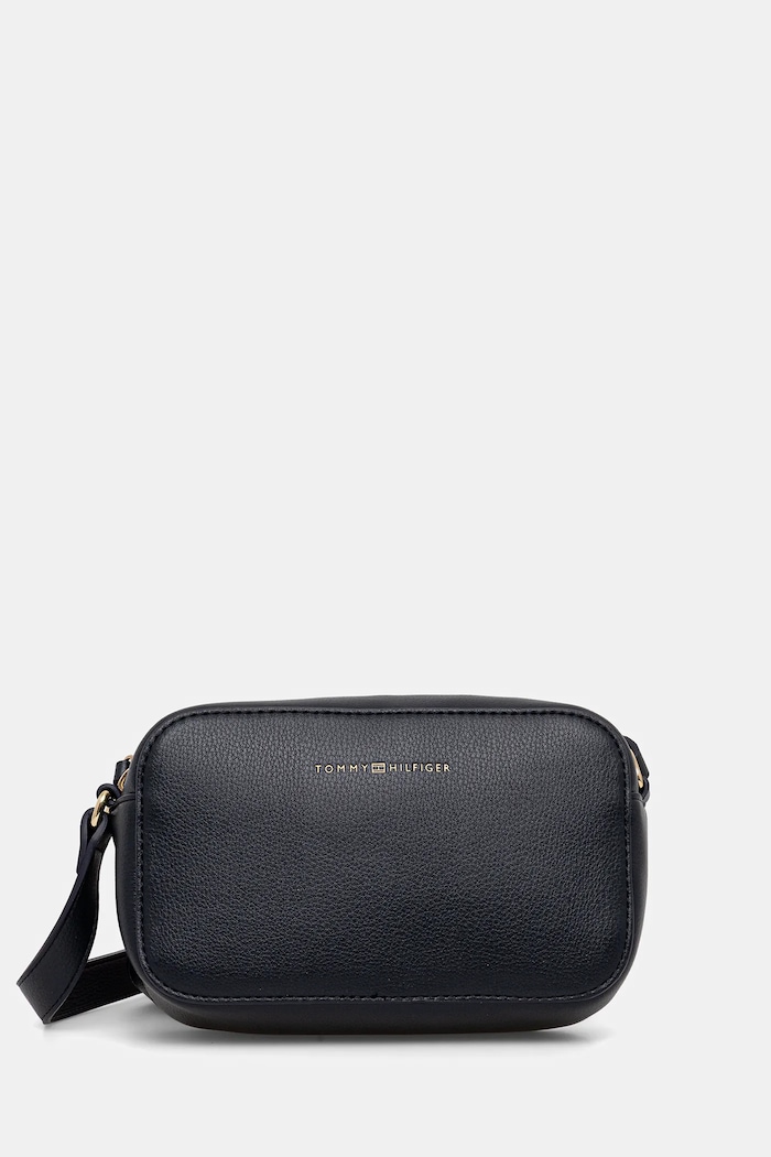 Tommy Hilfiger kézitáska szintetikus bőr sötétkék AW0AW18115