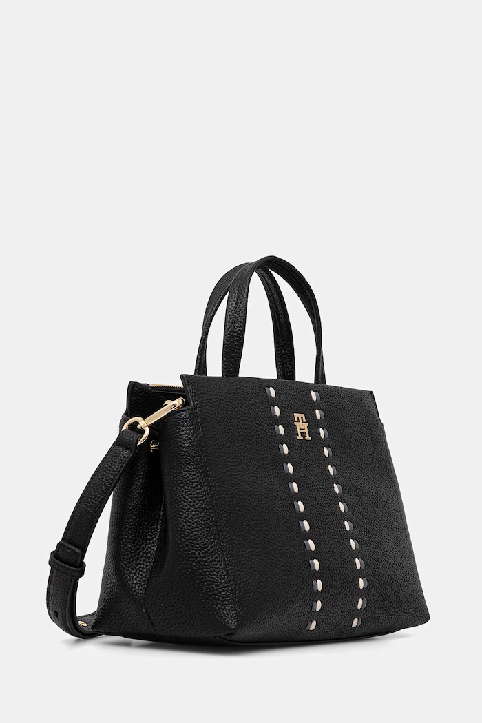 Τσάντα Tommy Hilfiger AW0AW18154 μαύρο SS26
