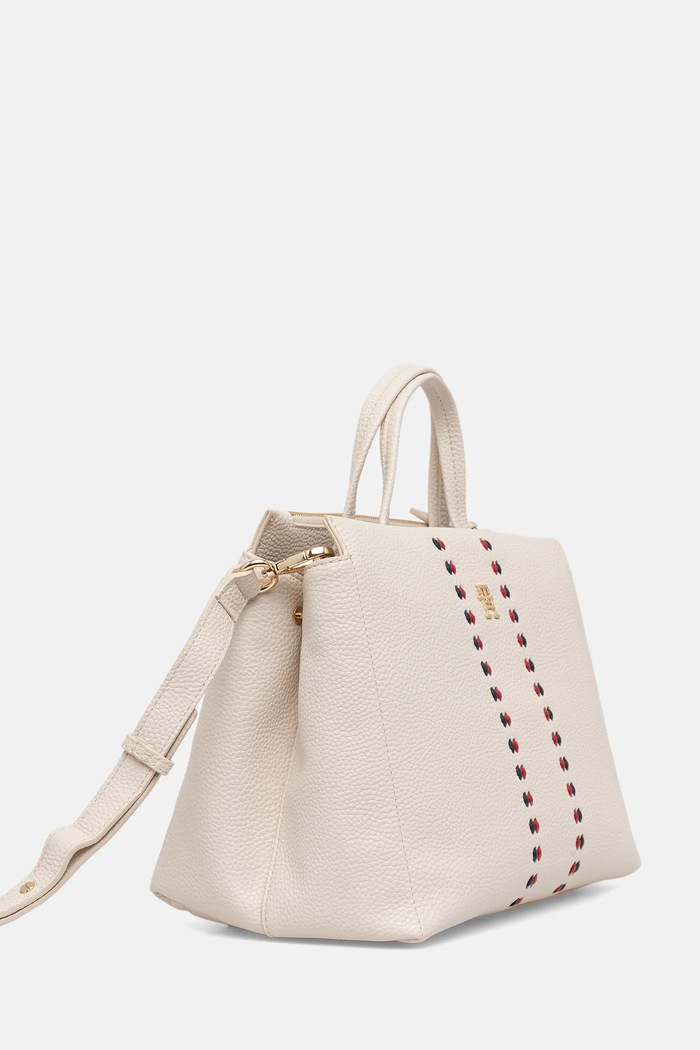 Τσάντα Tommy Hilfiger AW0AW18155 μπεζ SS26