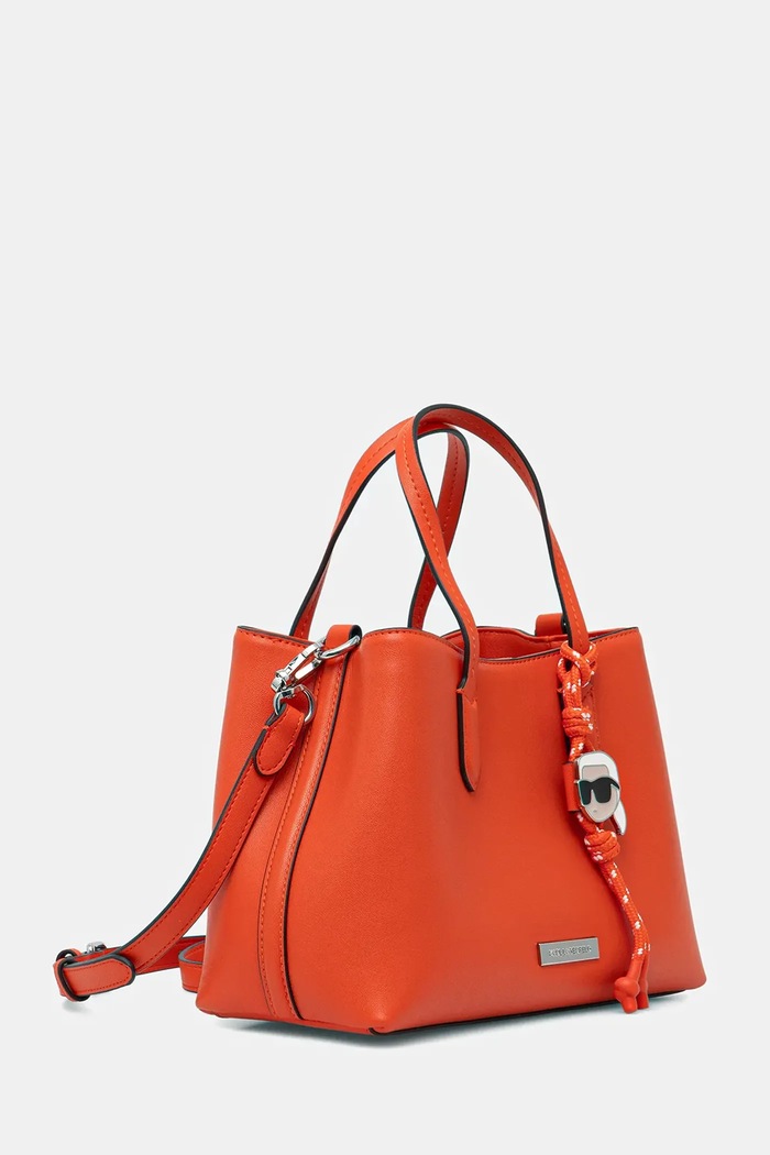 Karl Lagerfeld torebka IKON B1W30003 pomarańczowy SS26