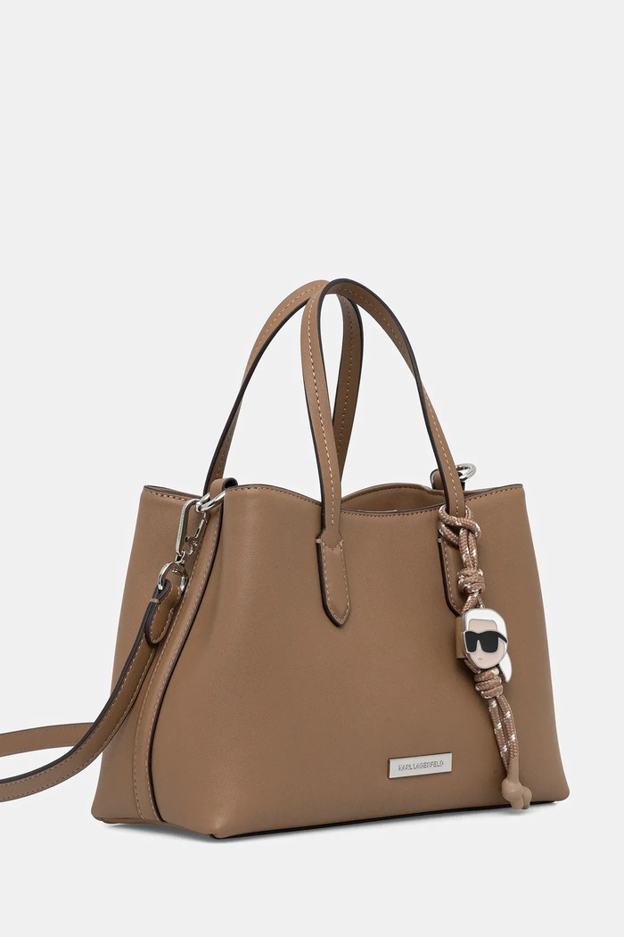 Kabelka Karl Lagerfeld IKON B1W30003 hnedá SS26