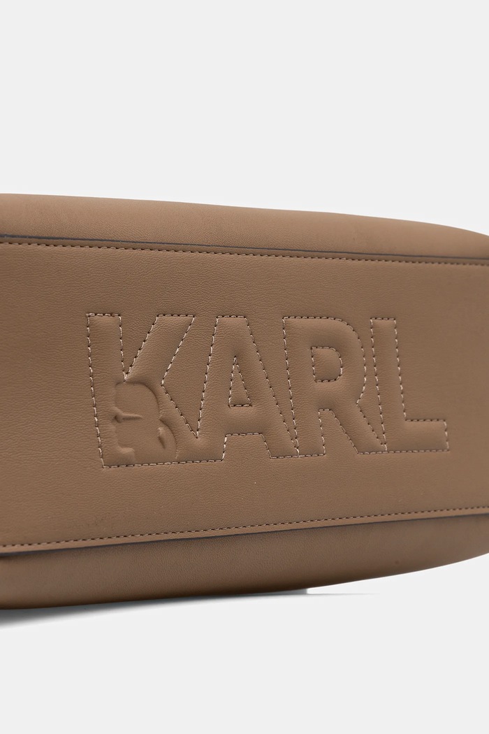 Kabelka Karl Lagerfeld IKON B1W30003 hnedá