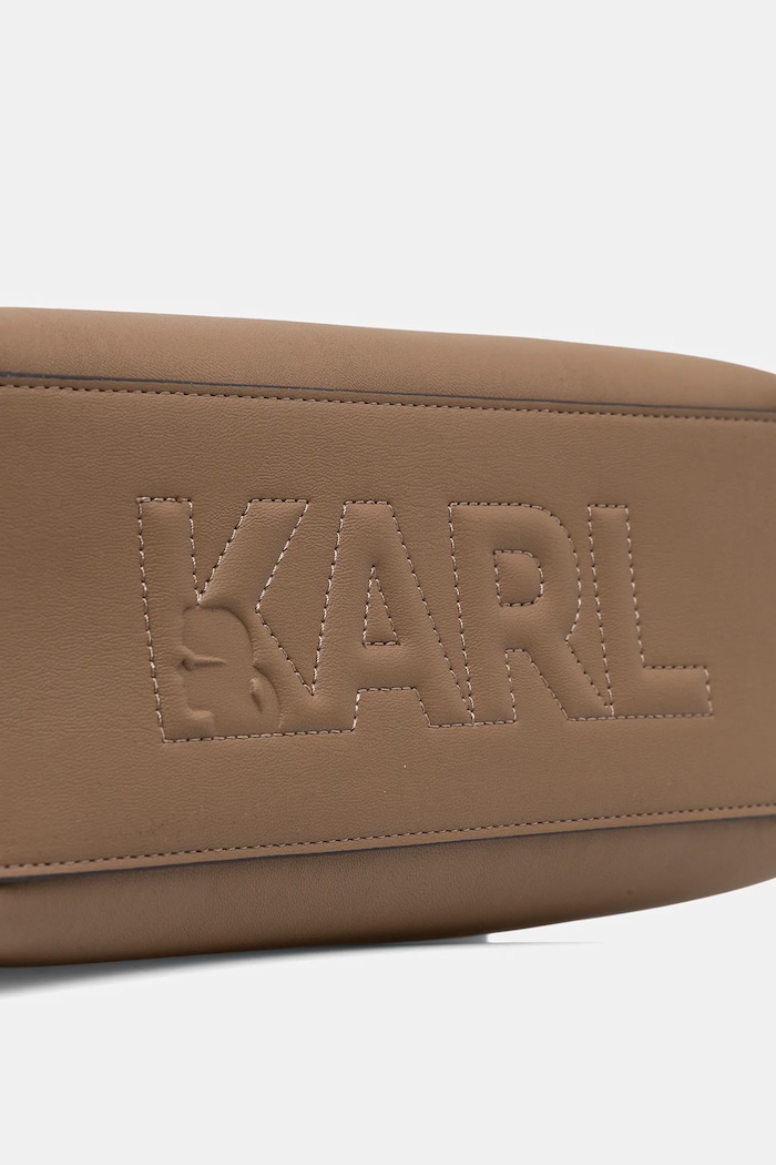 Kabelka Karl Lagerfeld IKON B1W30003 hnedá