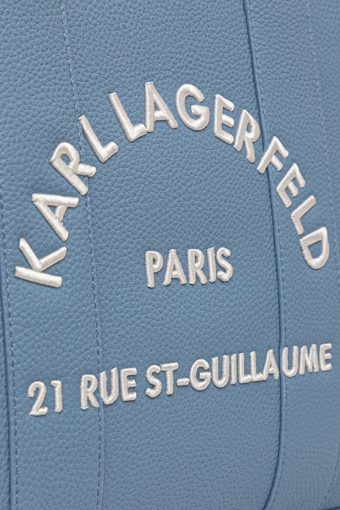 Karl Lagerfeld geantă shopper pentru femei cu imitație de piele K/RSG MD albastru B1W30041