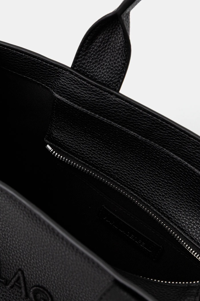Karl Lagerfeld torebka shopper damska z imitacji skóry K/RSG MD B1W30041 czarny