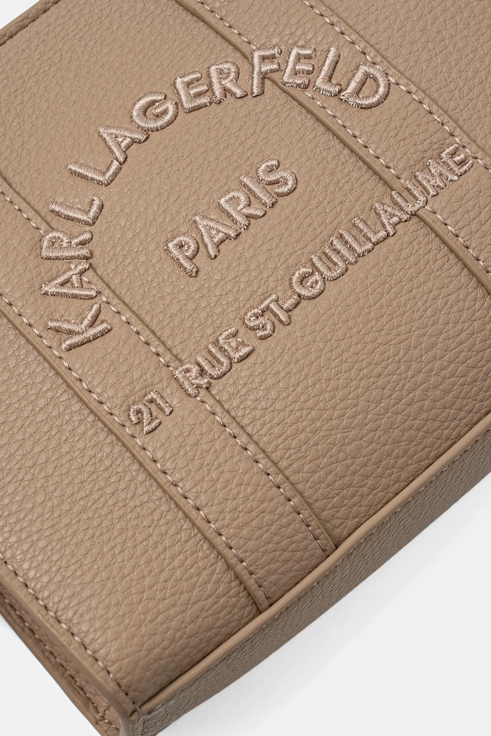 Karl Lagerfeld kabelka typu tote dámska z imitácie kože K/RSG MN béžová B1W30042