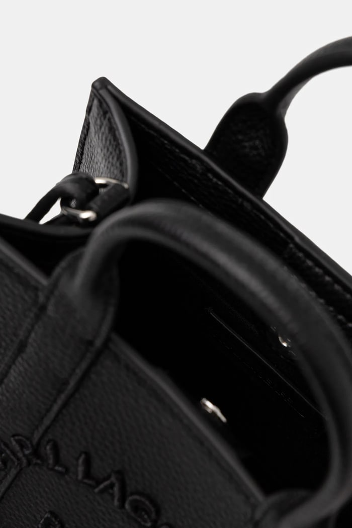 Karl Lagerfeld kabelka typu tote dámska z imitácie kože K/RSG MN B1W30042 čierna