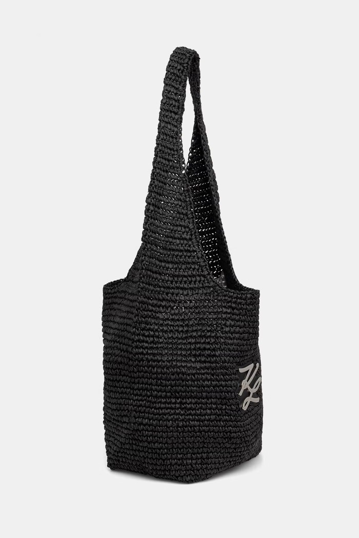 Karl Lagerfeld torebka hobo damska K/AUTOGRAPH B1W46071 czarny SS26