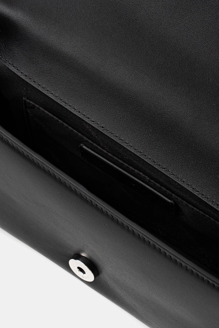 Karl Lagerfeld geantă crossbody pentru femei din piele K/SIGNATURE B1W30046 negru