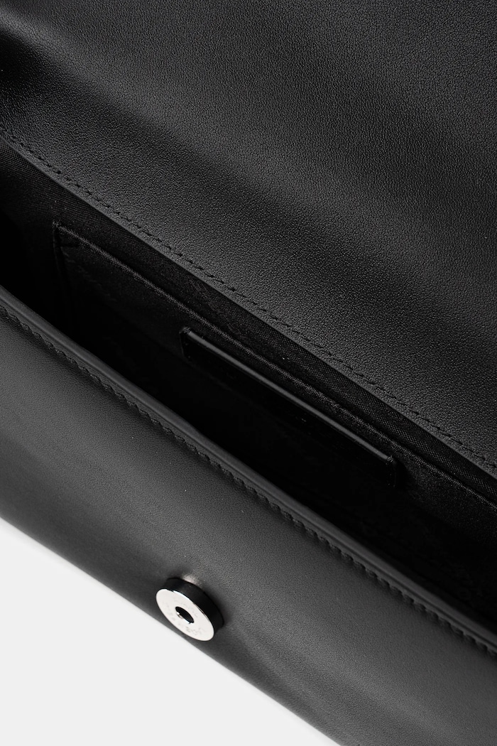 Karl Lagerfeld geantă crossbody pentru femei din piele K/SIGNATURE B1W30046 negru