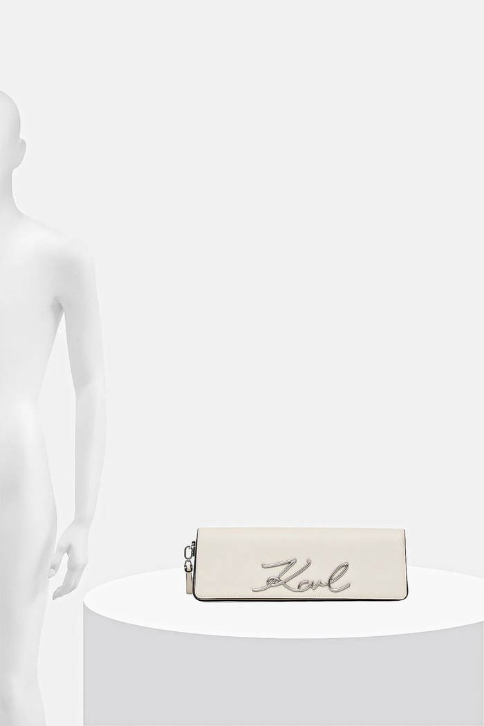 Karl Lagerfeld poșetă piele K/SIGNATURE B1W30048