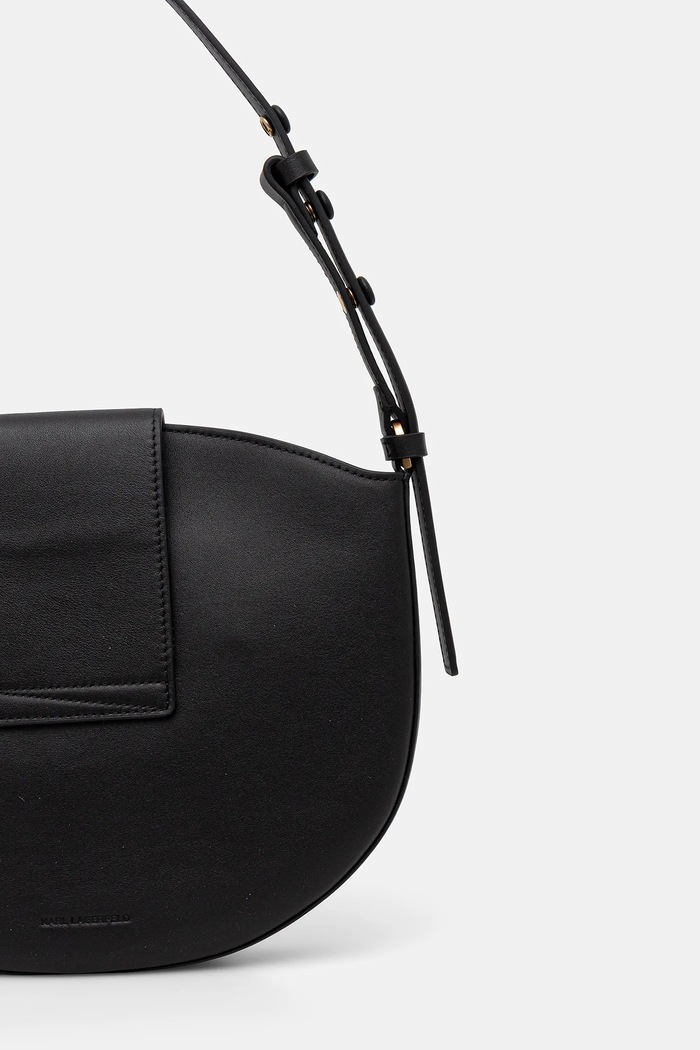 Kiegészítők Karl Lagerfeld bőr táska K/SIGNATURE B1W30059 fekete