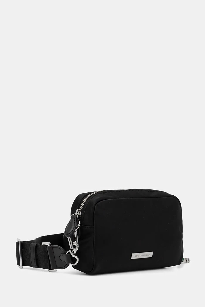Τσάντα Karl Lagerfeld IKON NYLON B1W30019 μαύρο SS26