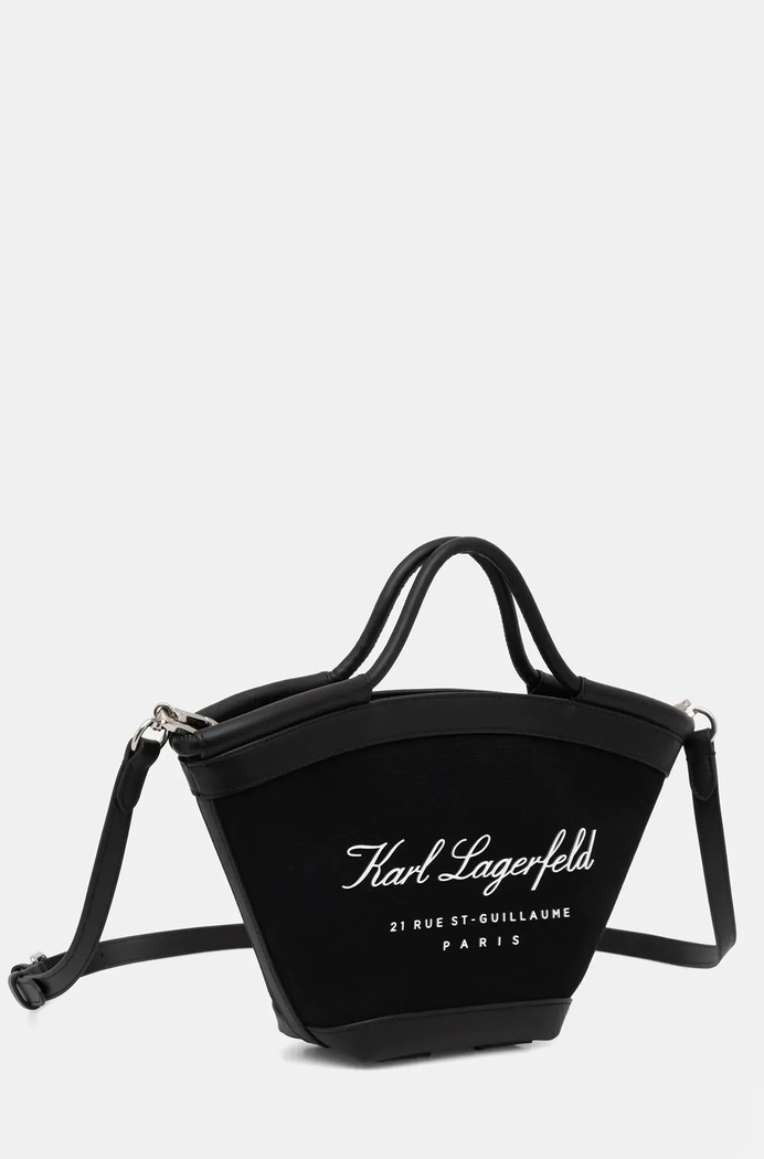 Karl Lagerfeld poșetă K/HOTEL B1W46067 negru SS26