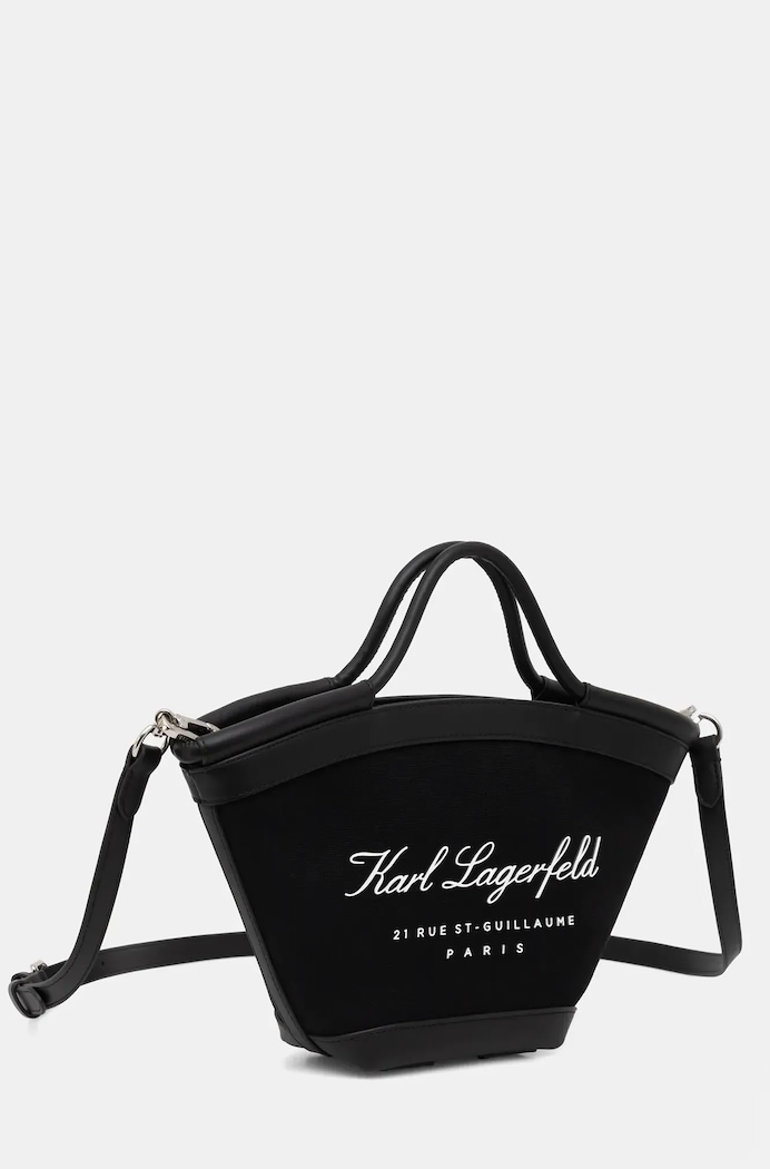 Karl Lagerfeld poșetă K/HOTEL B1W46067 negru SS26