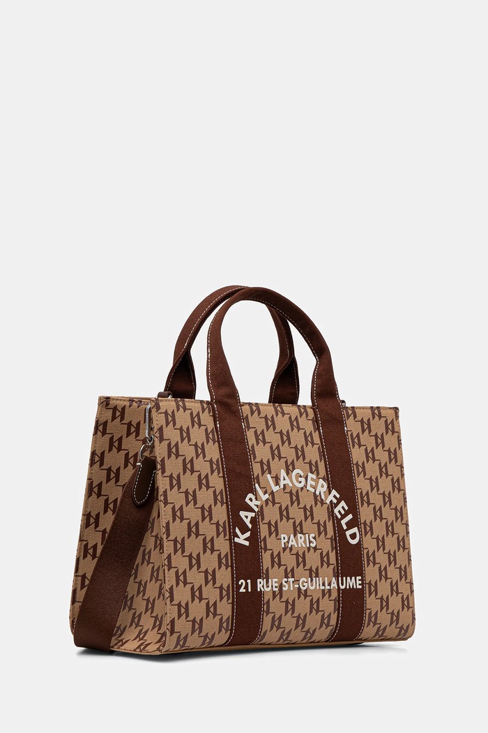 Kabelka Karl Lagerfeld K/RSG B1W50021 hnedá SS26