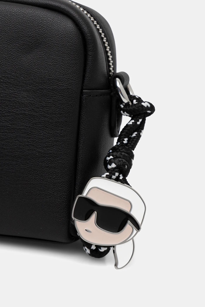 Karl Lagerfeld geantă IKON negru B1W30006