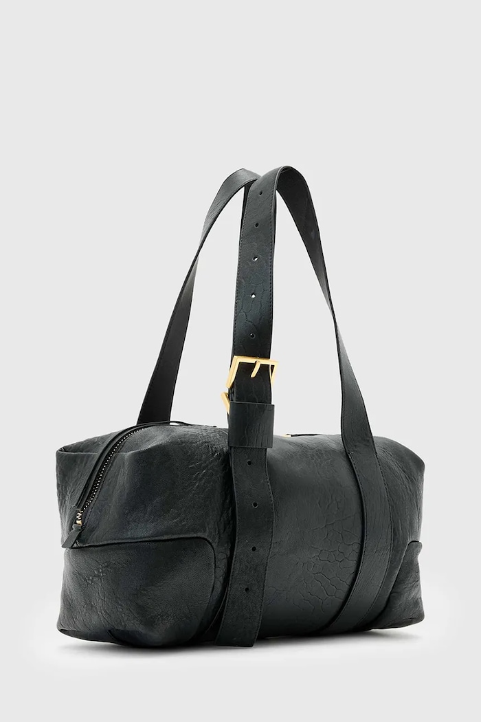 Doplnky Kožená kabelka AllSaints W493XD čierna