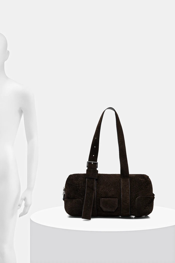 Τσάντα σουέτ AllSaints W617XD