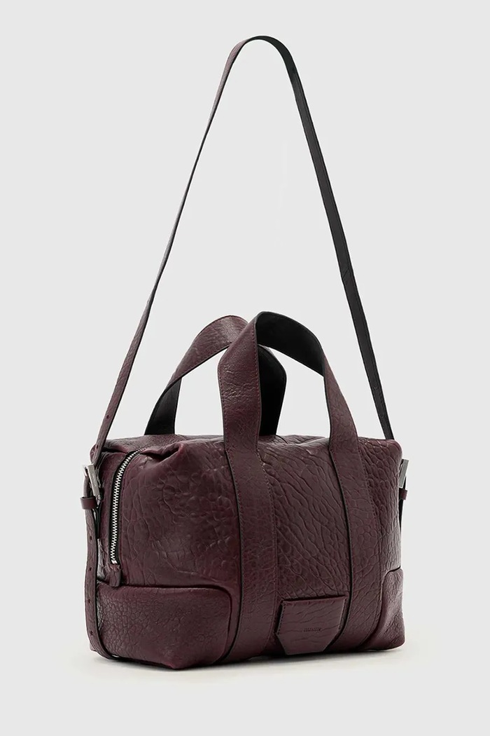AllSaints torebka skórzana W509XD brązowy SS26