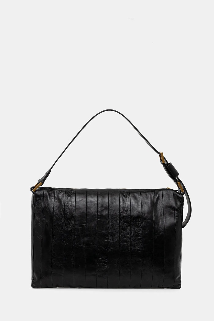 Doplňky Kožená kabelka AllSaints W561XD černá