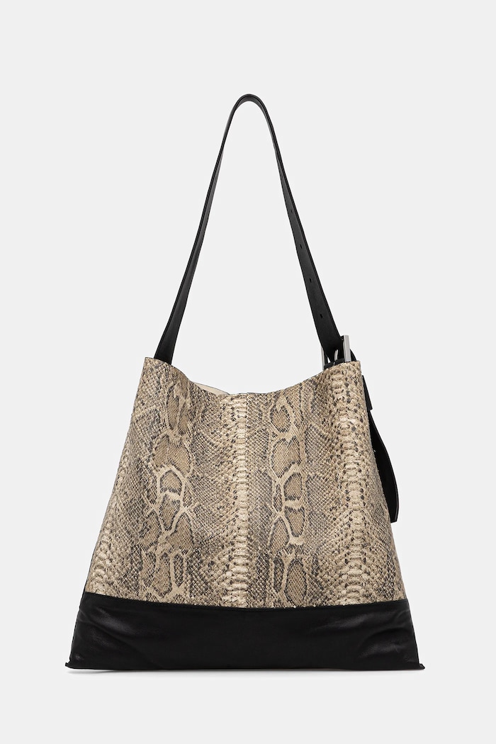 Αξεσουάρ Δερμάτινη τσάντα AllSaints W560XD κίτρινο