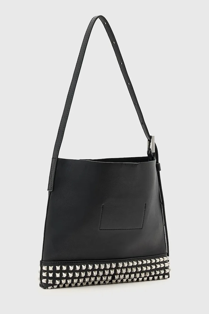 Doplňky Kožená kabelka AllSaints W595XD černá