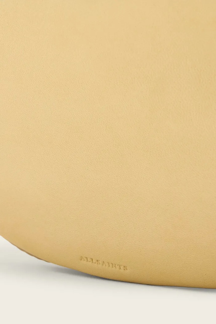 AllSaints crossbody kabelka dámska kožená W546XD žltá