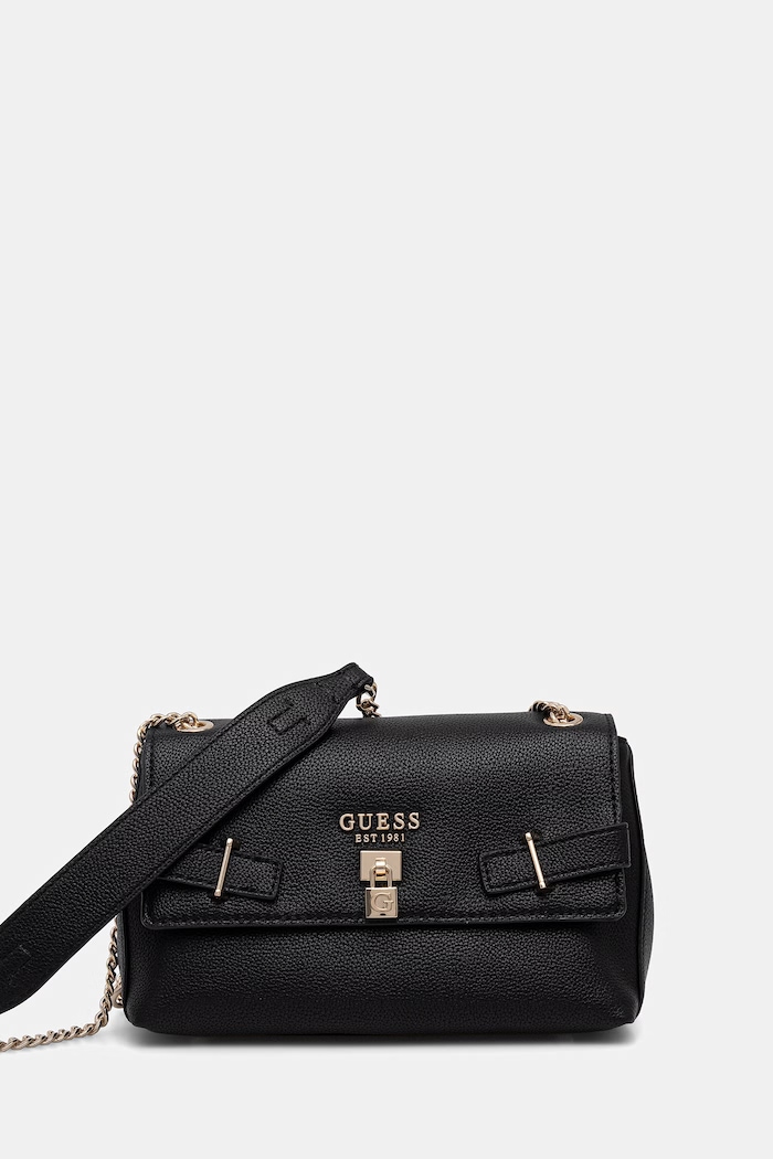 Guess poșetă YESBA uni negru HWBG78.33210