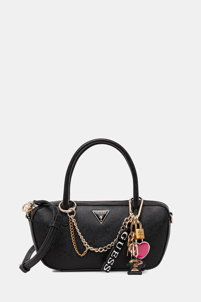 Τσάντα Guess DAVINA συνθετικό μαύρο HWBG98.99050