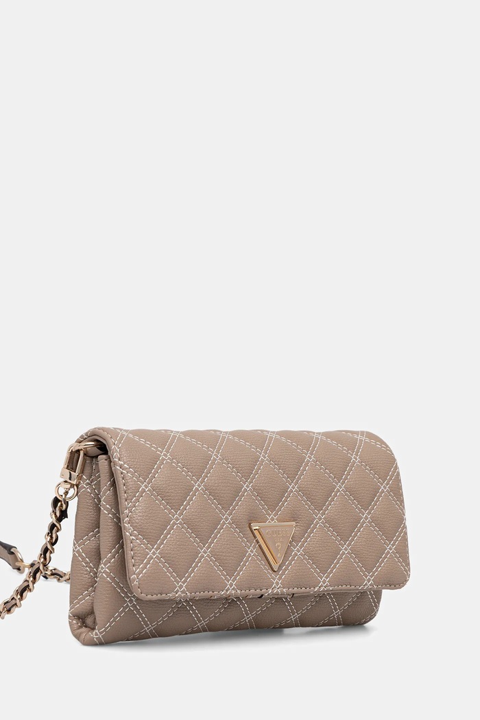 Τσάντα Guess GIULLY HWBQ96.73750 μπεζ SS26