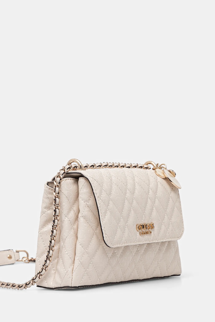 Τσάντα Guess ISEMAY HWGG96.28210 μπεζ SS26